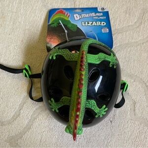 NWT kids’ Dimensions Funky Lizard bike helmet